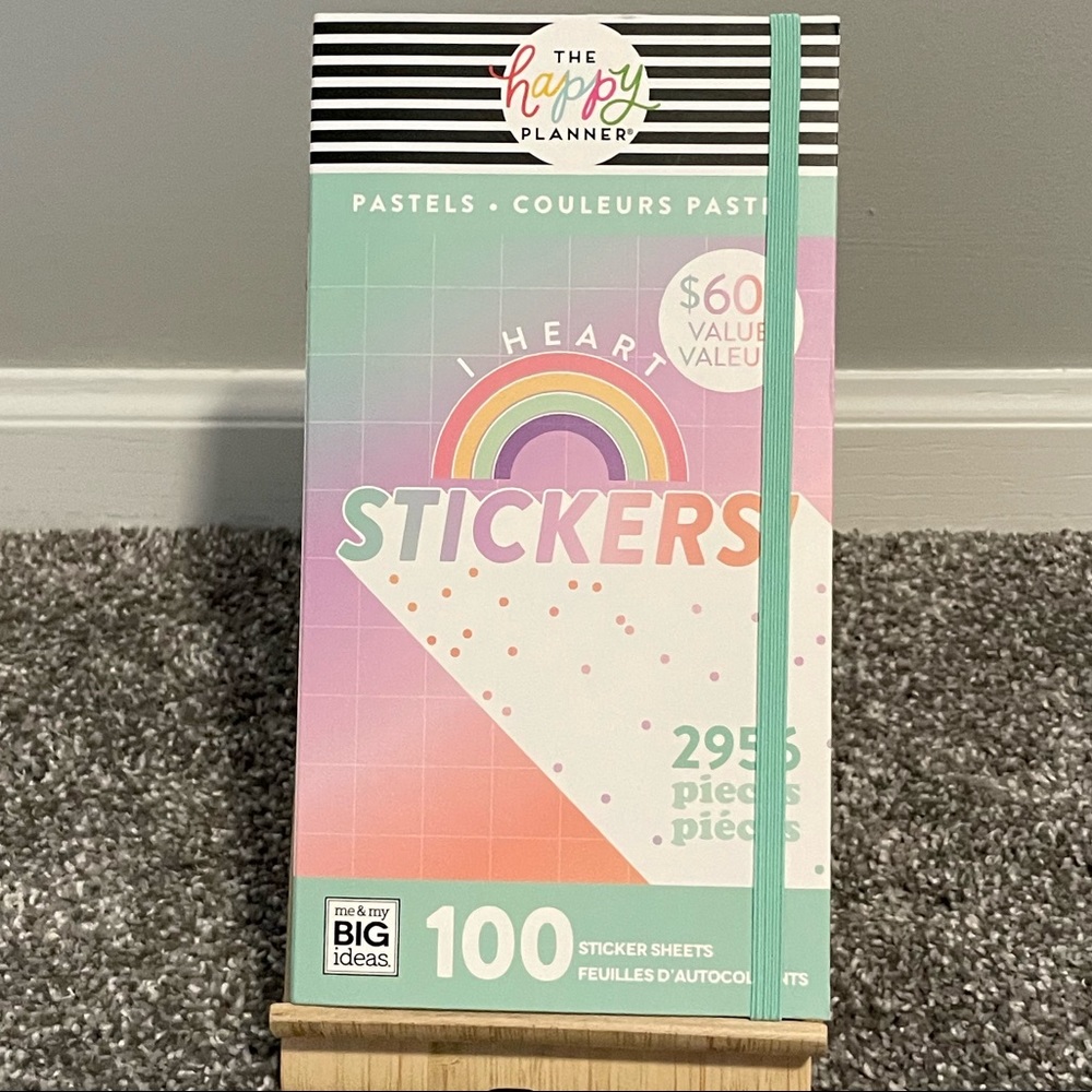 The Happy Planner Pastels Mega Value Stickers
